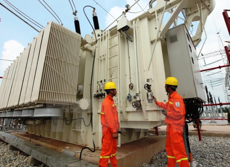 Vận chuyển máy biến áp công trình lắp máy biến áp 500KV tại Trạm 500KV Thường Tín